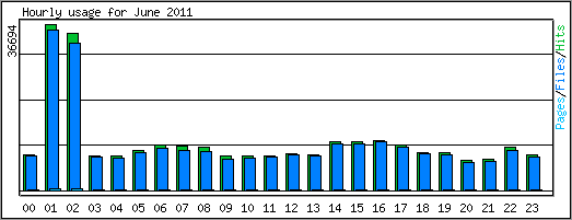 Hourly usage